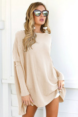 Autumn Winter Women Sweaters and Pullovers 2017 New Fashion Long Batwing Sleeve Loose Knitted O-neck Pullovers Female Sweaters