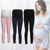 Autumn Belly Skinny Maternity Legging in Elastic Cotton Adjustable Waist Pencil Pregnancy Pants Clothes for Pregnant Women