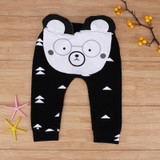 Autumn Baby PP Pants Cute Animals Pattern Newborn Infant Boy Girl Bottoms PP Pants Kids Casual Loose Harem Pants Clothing