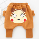 Autumn baby Girls Pants Boys Cartoon Casual Pants Cute Animal Haroun pants Boys Girls Trousers