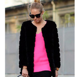 Autumn and Winter Fur coat Jacket and  Large size women's Faux fur coat Women's winter coat Leather grass female