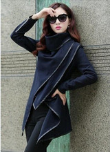 Autumn and Winter Coat Women Long Cashmere Overcoats Desigual Woman Trench Wool Coats Fur Manteau Abrigos Mujer Plus Size