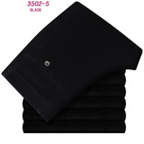 Autumn and winter Corduroy pants men business casual pants loose elastic middle-aged straight pants thicken corduroy trousers