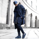 Hip Hop Fashion Men's Pants Justin Bieber Harem ankle with Zippers Kanye West Drop Crotch Pants Fear of God Mens Joggers Yeezys
