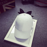 Hip Hop Cap Hot Sales 2017 New Arrival Children Hat SIF Solid Bow Girl Cap Snapback Hip Hop Cap Flat Levert Dropship MAY 25