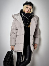 HIJKLNL Women Winter Down Coats With Really Raccoon Fur Collar Female Long Down Jackets 2017 Warm Hooded Down Parkas LZ103
