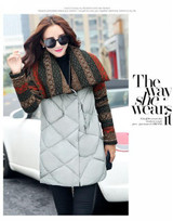 HIJKLNL Manteau Femme Hiver New Woman Winter jacket parka 2017 Winter Jacket Women Overcoat Medium Casual Cotton-padded  JX022