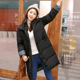 HIJKLNL manteau femme hiver Ladies Coat 2017 Winter Coats and Jackets Women Warm Turtleneck Long Jacket Padded Parka Mujer NA415