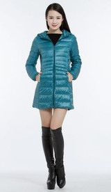 HIJKLNL Fashion Down Parka Women Down Jacket Winter Jacket Women 90% Duck Down Outwear Lady Parka Long Elegant Outwear YX8007B