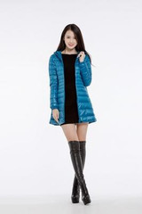 HIJKLNL Fashion Down Parka Women Down Jacket Winter Jacket Women 90% Duck Down Outwear Lady Parka Long Elegant Outwear YX8007B