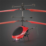 Hiinst rc plane 2017 Flying Mini RC Infraed Induction Helicopter Aircraft Flashing Light Toys For Kids*R GIFT Drop