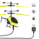 Hiinst rc plane 2017 Flying Mini RC Infraed Induction Helicopter Aircraft Flashing Light Toys For Kids*R GIFT Drop