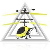 Hiinst rc plane 2017 Flying Mini RC Infraed Induction Helicopter Aircraft Flashing Light Toys For Kids*R GIFT Drop