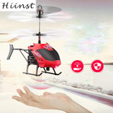 HIINST Flying Mini RC Infraed Induction Aircraft Flashing Light Toys For Kid induction helicopter drop ship Q30 SEP1