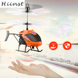 HIINST Flying Mini RC Infraed Induction Aircraft Flashing Light Toys For Kid induction helicopter drop ship Q30 SEP1
