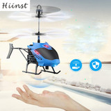 HIINST Flying Mini RC Infraed Induction Aircraft Flashing Light Toys For Kid D-715 induction helicopter drop ship p30 Ag15 gift