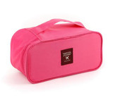 Highquality Portable Waterproof Women Underwear Bras Storage Bag Girl Travel Cosmetic Makeup Organizer Bag Luggage WashBag