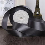 High-quality 2.5cm Width Satin Ribbons Wedding Party Decoration Gift Craft Sewing art Fabric Ribbon Cloth Tape DIY -1 Yard/pcs