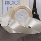 High-quality 2.5cm Width Satin Ribbons Wedding Party Decoration Gift Craft Sewing art Fabric Ribbon Cloth Tape DIY -1 Yard/pcs