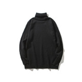 High-grade New 2017 Autumn Winter Youth Turtleneck Sweater Men Knitted Sweater High Elastic Mens Sweaters Pullovers XXL