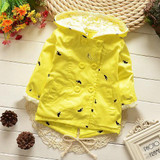 casaco infantil baby coat outwear roupa infantil feminina cute baby jacket infant girl hoody cardigan trench coat wholesale