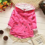 casaco infantil baby coat outwear roupa infantil feminina cute baby jacket infant girl hoody cardigan trench coat wholesale