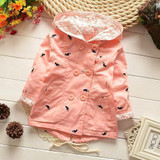 casaco infantil baby coat outwear roupa infantil feminina cute baby jacket infant girl hoody cardigan trench coat wholesale