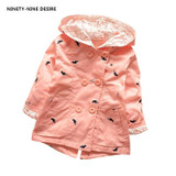 casaco infantil baby coat outwear roupa infantil feminina cute baby jacket infant girl hoody cardigan trench coat wholesale
