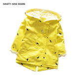 casaco infantil baby coat outwear roupa infantil feminina cute baby jacket infant girl hoody cardigan trench coat wholesale