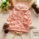 casaco infantil baby coat outwear roupa infantil feminina cute baby jacket infant girl hoody cardigan trench coat wholesale