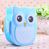 Cartoon Owl Tableware Food Fruit Storage Container Portable Bento Box Food-safe Food Outdoor Camping Lunch Dinnerware Box