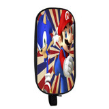 Cartoon Mario / Sonic Boom Cosmetic Cases Pencil Holder Children School Supplies Bag Kids Makeup Bags Boys Girls Cases