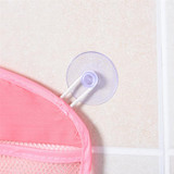 Cartoon Cute Bathroom Hanging Storage Basket Baby Kids Bathing Toy Storage Organizer Bathroom Folding Mesh Storage Basket