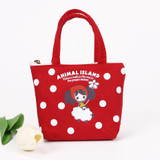 Cartoon Coin Purse for Women Girl Cotton Wallets Zipper Key Case Bag Change Purses Wallet Card Holder Coin Pocket Pouch