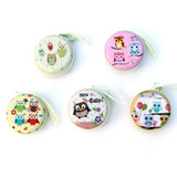 Cartoon coin purse Owl painting graffiti key bag children wallet women headphones box Kid Change purse Ladies coin wallet pouch