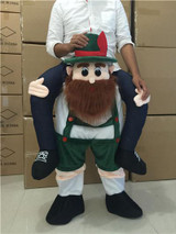 Mascot Costume Ride on Bear Oktoberfest Costumes Animal Funny Dress Up Fancy Pants