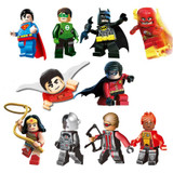Marvel DC Super Heroes Action Figure Compatible LegoINGlys Thor Hulk Batman Wonder Woman Avengers Justice League Building Block