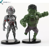 Marvel Avengers 2 Age of Ultron Hulk Black Widow Vision Ultron Iron Man Captain America Action Figures Model Toys 6pieces/set