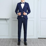 MarKyi 2017 new mens suits wedding groom plus size 3xl single breast mens dress suits cheap male suits slim fit