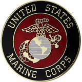 Marine Corps Large Crest 1 1/2" Lapel Pin