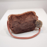 Mara's Dream Women Handbag Plush Bags Bolsa Feminina Ladies Messenger Crossbody Cute Fashion Ball Decoration Shoulder Handbags