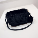 Mara's Dream Women Handbag Plush Bags Bolsa Feminina Ladies Messenger Crossbody Cute Fashion Ball Decoration Shoulder Handbags