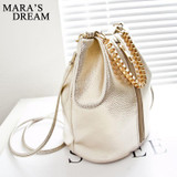 Mara's Dream New Lady Women Bag PU Leather Handbag Shoulder Bucket Bags Tote Purse Satchel Women Messenger Hobo Crossbody Bags