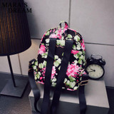 Mara's Dream 2017 New Printing Backpack School Bags For Teenagers PU Leather Women Backpacks Girls Travel Bag Female Mochila