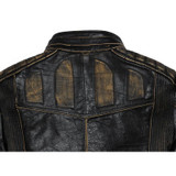 MAPLESTEED Motorcycle Leather Jacket Men Vintage Genuine Leather Jacket 100% Cowhide Punk Leather Jackets Motor Biker Coat 090