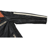 MAPLESTEED Brand Motorcycle Jacket Vintage Skull Embroidery 100% Cowhide Skin Genuine Leather Jacket Moto Coat Biker Jacket 086