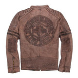 MAPLESTEED Genuine Cow Skin Vintage Leather Motorcycle Jacket Men's Leather Jacket Men Biker Jacket Male Leather Coat Winter 074