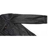 MAPLESTEED Genuine Leather Jacket Men Leather Jackets Real Cowhide Black Men's Leather Jacket Mens Biker Leather Coat Winter 093