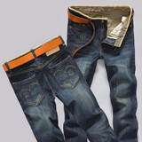 Many Styles Men's Classic Jeans Straight Full Length Casual Slim Jeans Black Men Fashion Brand Cotton Denim Cheap Jeans Mens