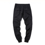 Many Pockets Sweatpants Men Solid Black Grey Plus Size 3XL 4XL 5XL Fashion Trousers Man Elastic Waist Streetwear Hip hop Pants